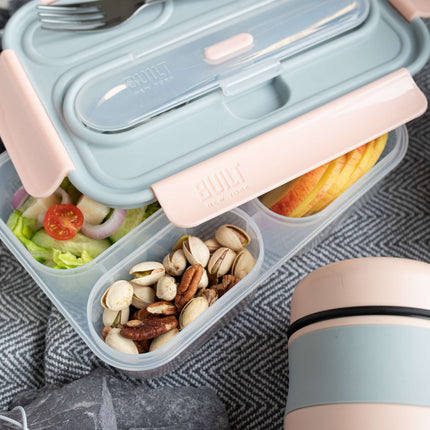 BUILT Mindful Lunch Box with Cutlery - 1 L