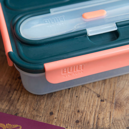 BUILT Tropics Lunch Box with Cutlery - 1 L