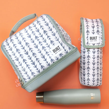 BUILT Bowery Lunch Bag - Belle Vie Pattern