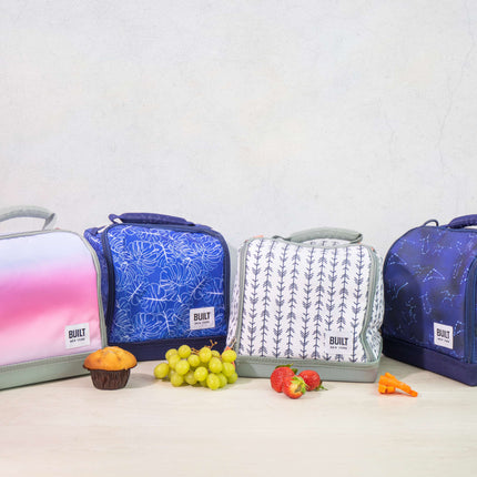 BUILT Bowery Lunch Bag - Belle Vie Pattern