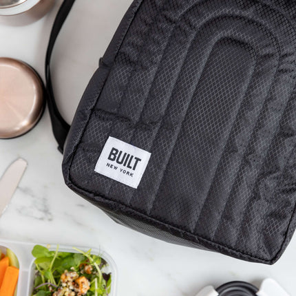 BUILT Puffer Rucksack Cool Bag - Black