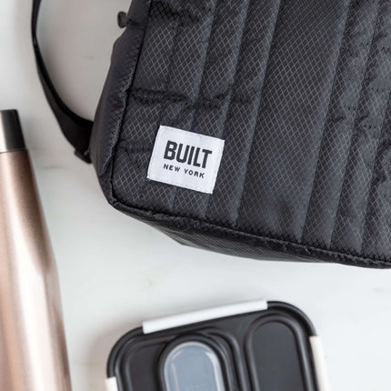 BUILT Puffer Rucksack Cool Bag - Black