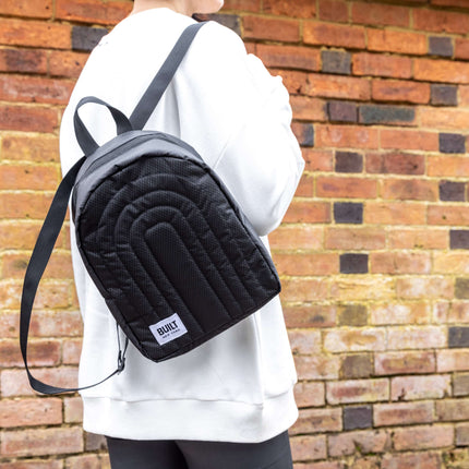 BUILT Puffer Rucksack Cool Bag - Black