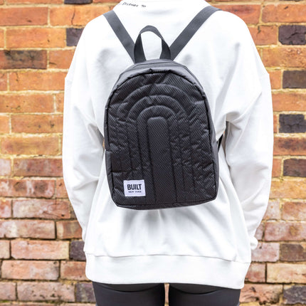 BUILT Puffer Rucksack Cool Bag - Black
