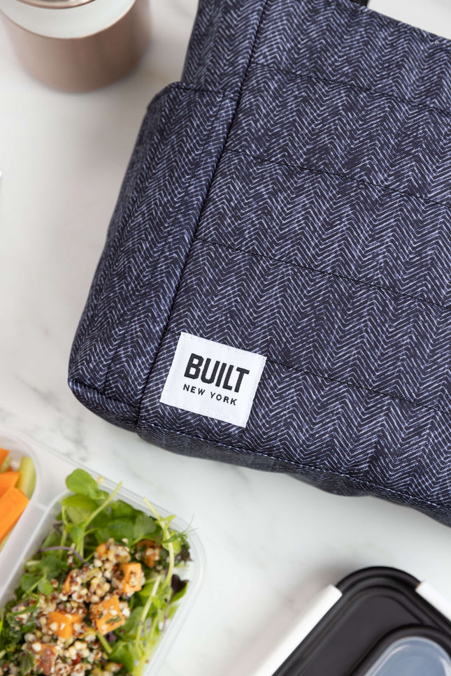 BUILT Insulated Tote Lunch Bag - Slate