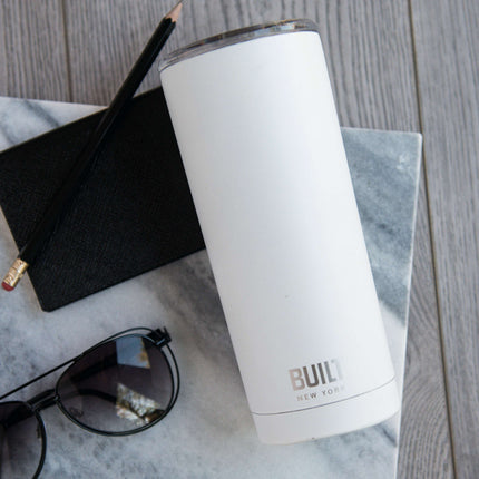 BUILT Travel Mug - White (590 ml)