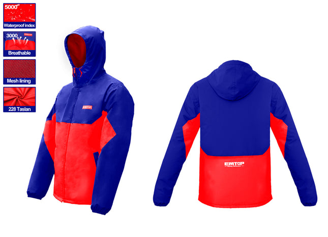 EMTOP WATERPROOF JACKET SIZE XL