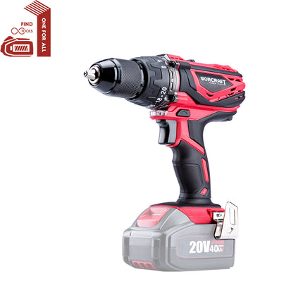 دريل ووركرافت 20 فولت شاكوش بدون شاحن بدون بطارية
