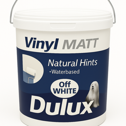 DULUX_VINYL MATT_WHITE_درم املشن ابيض