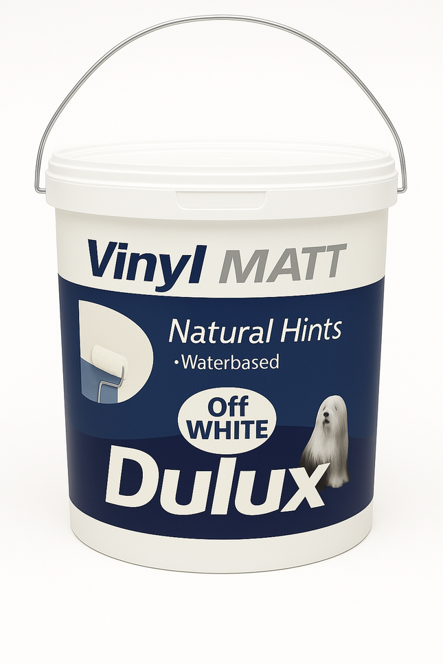 DULUX_VINYL MATT_WHITE_درم املشن ابيض