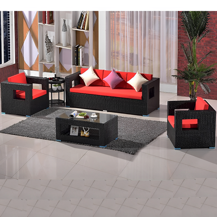 LUXURY GARDEN SEATING SET - 4 PIECES