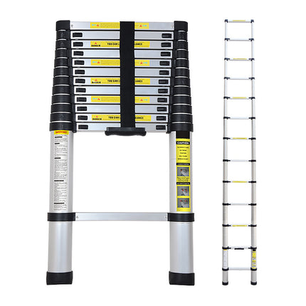 FA-38_C160_3.8M Aluminum Telescopic Steps Ladder_سلم