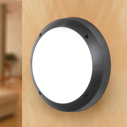 مصباح حائط دائري فوماجالي 30 سم - أسود