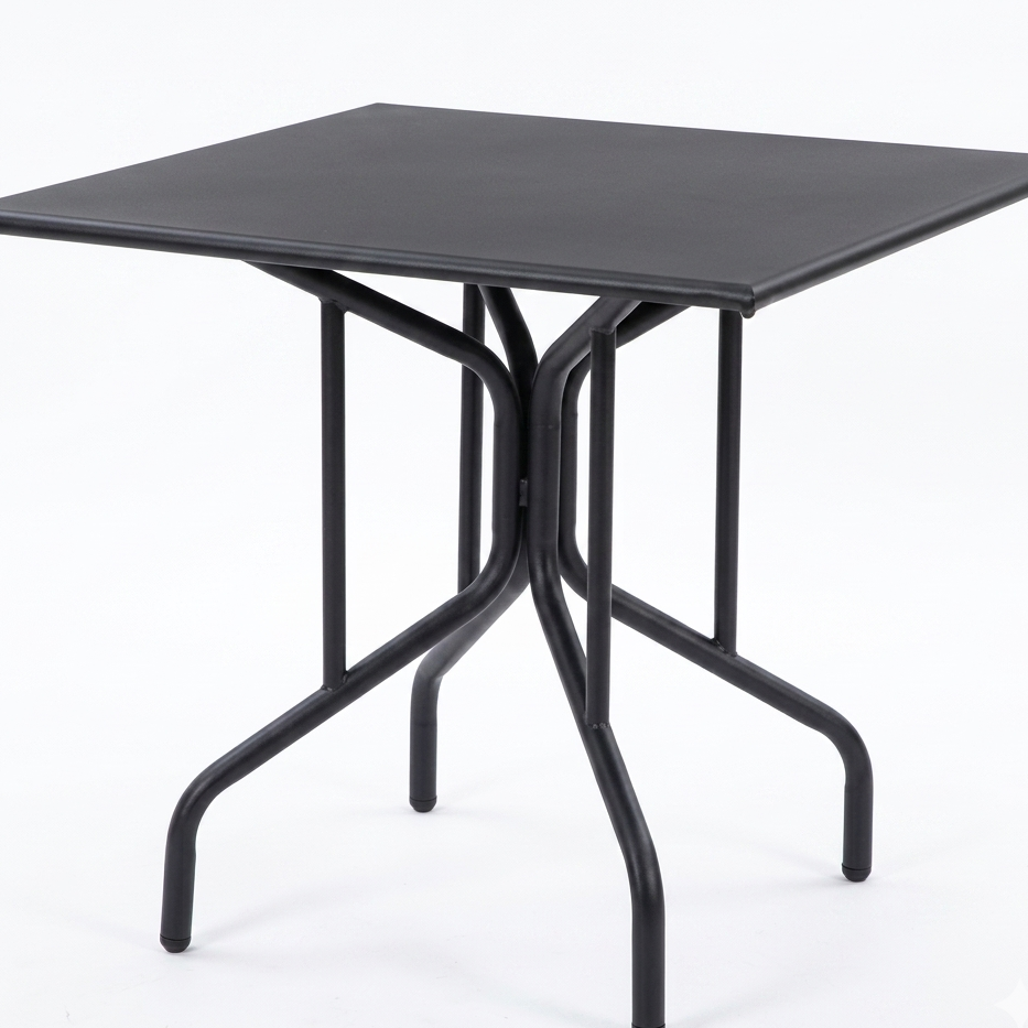 Carbon Steel Table 70x70 cm Carbon Steel Table 70x70 cm