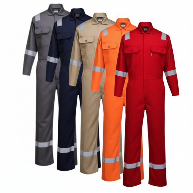 افرهول عمال كحلي/كاكي/ملون