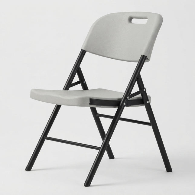 Plastic folding chair