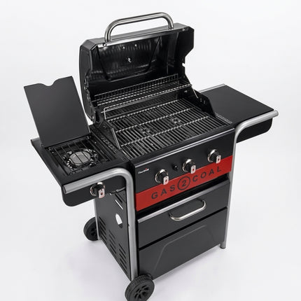 Char-Broil Gas2Coal 440 Hybrid Gas & Charcoal Grill (3 Burners, 30 mbar)