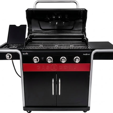 Char-Broil Gas2Coal 440 2.0 Hybrid Gas & Charcoal Grill (4 Burners) (30 mbar)