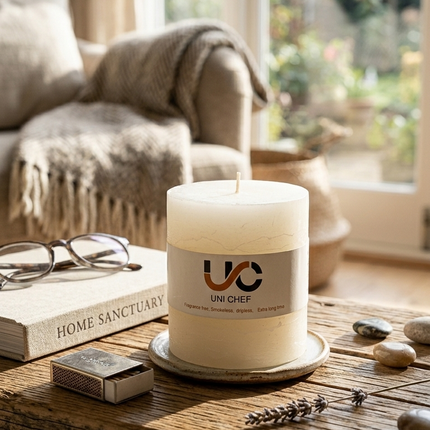 UNI CHEF_ 10*10" CANDLE