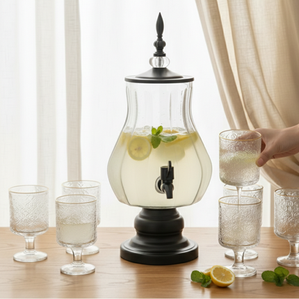 مصب عصير +6كاسات