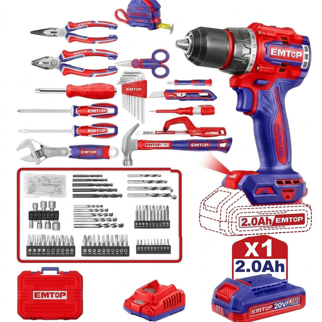 Imtobe 166-Piece Drill Combo Set