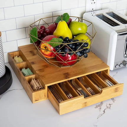 WOODEN COFFEE CAPSULES BOX