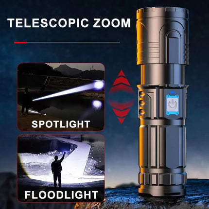 MULTI-USE RECHARGEABLE FLASHLIGHT
