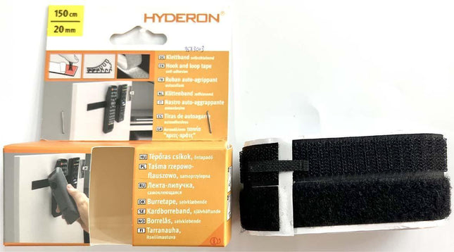 HYDERON_SM9-37_20MM*100CM HOOK AND LOOP TAPE SELF-ADHESIVE_لاصق شيك شاك