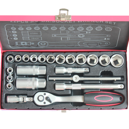 MEGA 22PCS 3/8" SOCKETS SET MG4022