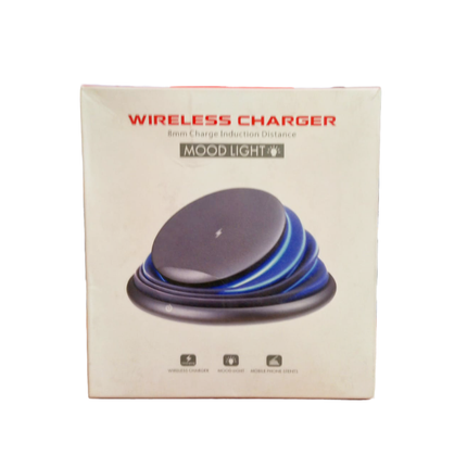 مصباح طاولة مع شاحن لاسلكي