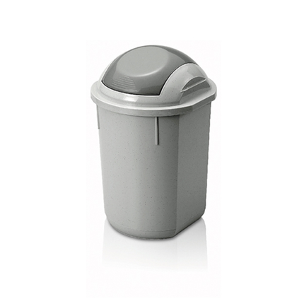 سلة نفايات ميتيليك 40 لتر