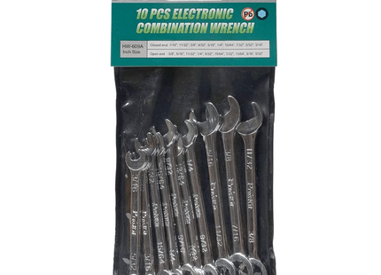 PROSKIT ELECTONIC COMBINATION WERNCH 10PCS HW-609B