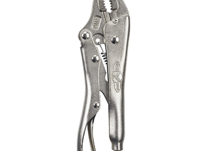 IRWIN VISE-GRIP LOCKING PLIERS WITH WIRE CUTTER, 5-INCH, CURVED JAW (902L3)