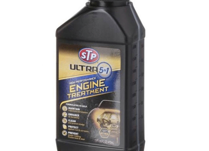 STP ULTRA 5 IN 1 HIGH PERFORMANCE ENGINE TREATMENT OIL 473ML