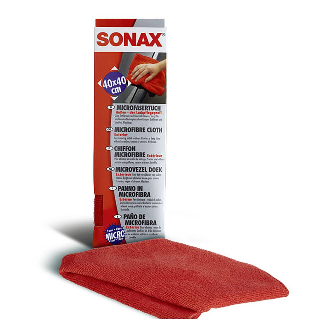 SONAX 40*40CM MICROFIBER CLOTH EXTERIOR 