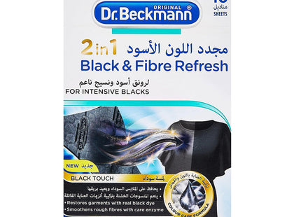 Dr. Beckmann 2 In 1 Black and Fiber Refresh 10 Sheets