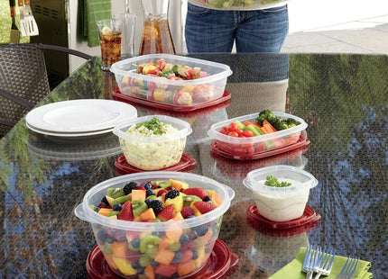 RUBBERMAID TAKEALONGS SMALL BOWL FOOD STORAGE CONTAINER, 760ML (2 PACK)