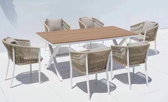 SM1-5_GARDEN TABLE SET WITH CHAIRS SET_طقم حديقه