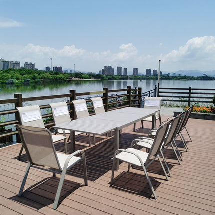 Garden table and chairs set