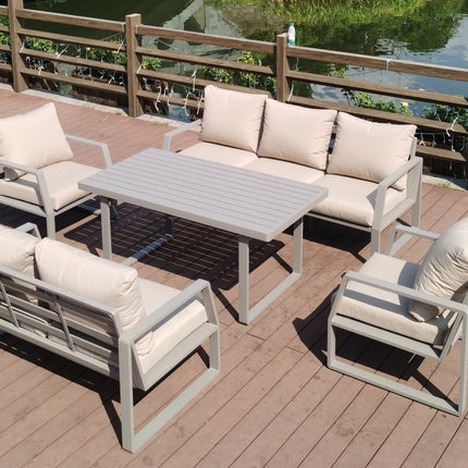 SM1-9_GARDEN FURNITURE SET_طقم حديقه بيج