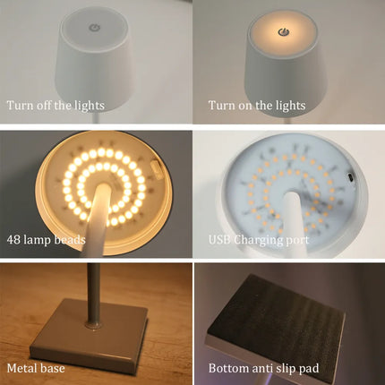 LUXURY WIRELESS RECHARGEABLE FLOOR LAMP