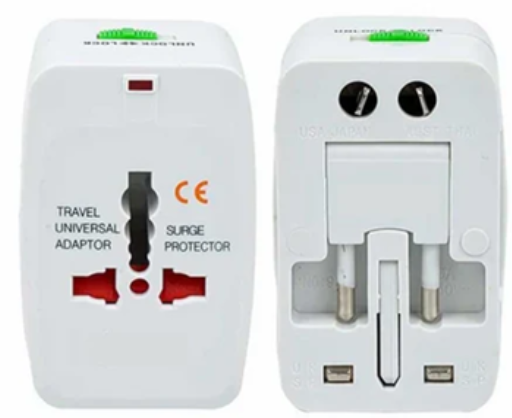 TERMINATOR _ PowerSafe Travel Adaptor Schuko To Universal _ ادابتر