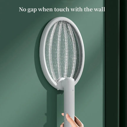 مضرب قاتل الحشرات الكهربائي 4 في 1 قابل للطي