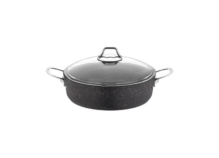 FALEZ CASSEROLE BLACK 24CM