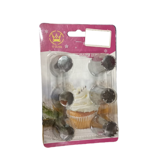 YI GUAN CAKE DERATOR_6PCS