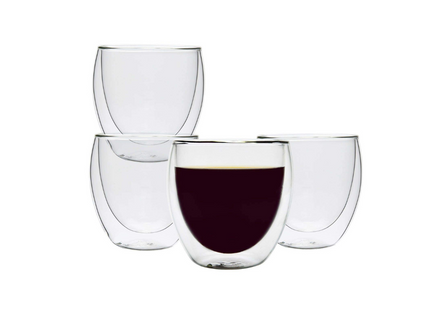 LILYS HOME DOUBLE WALL GLASS CUP / 1PCS