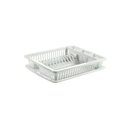 POLYTIME DISH RACK W/TRAY 45 * 36 CM