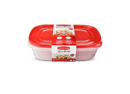 RUBBERMAID FOOD STORAGE CONTAINER-4.4L/2PACKS