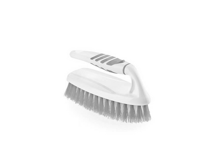 PLASTIC CLEANING BRUSH WITH HANDLE