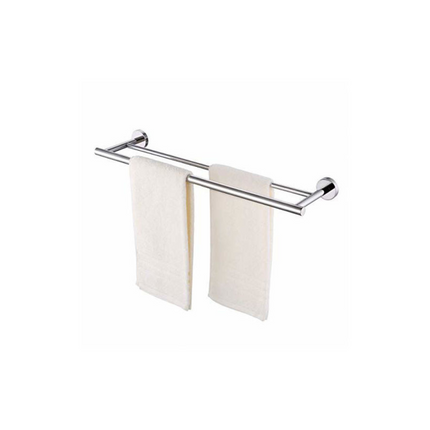 حامل مناشف ألومنيوم مزدوج 58 سم